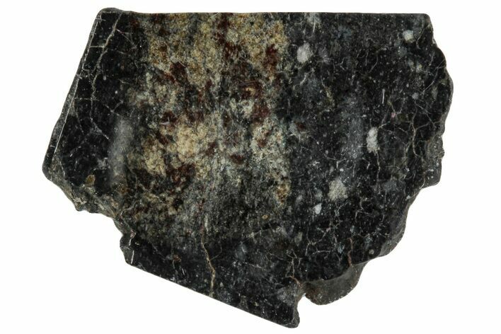 Polished, Starry Night Lunar Meteorite Slice ( g) - NWA #291424